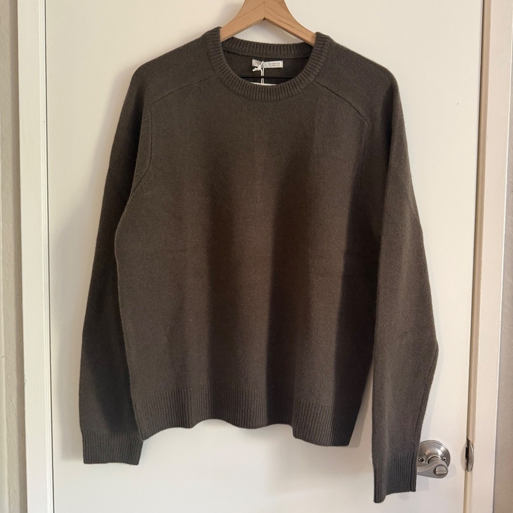 NWT Zara Wool Blend Sweater. Dark Academia Preppy Minimalist Blokecore Fisherman